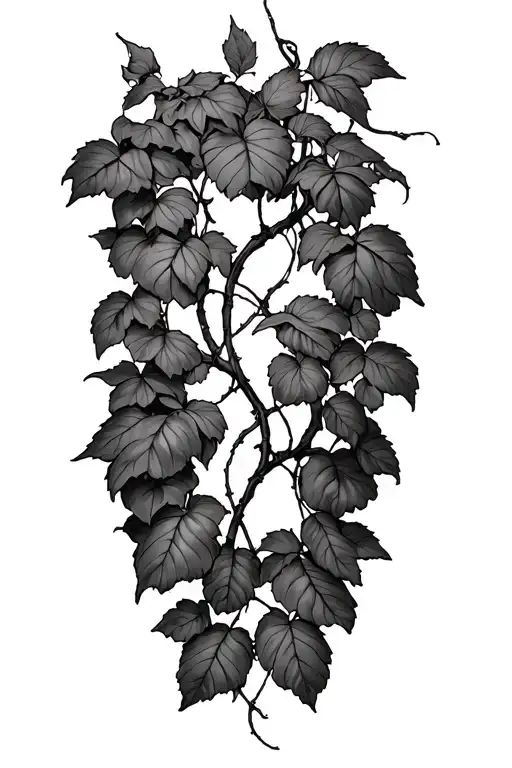 Vines Wrapped With 38 Thirns