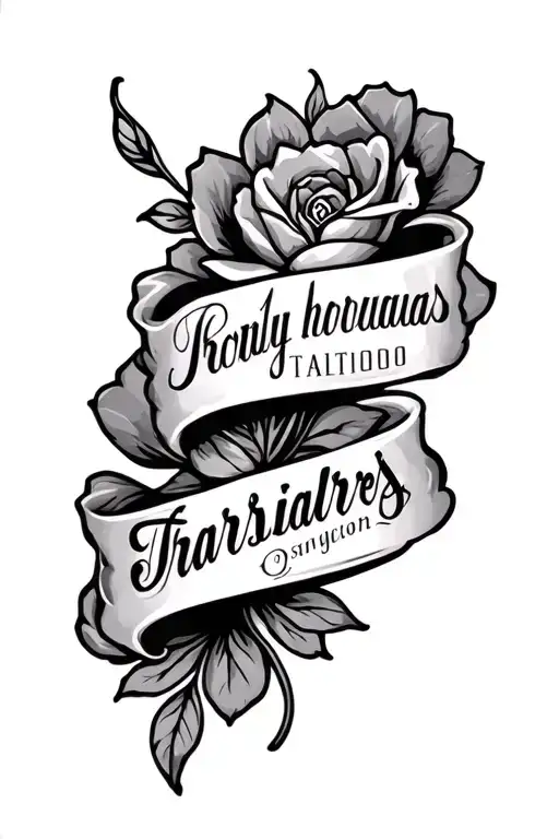 4 Names Incorporated Into The Design