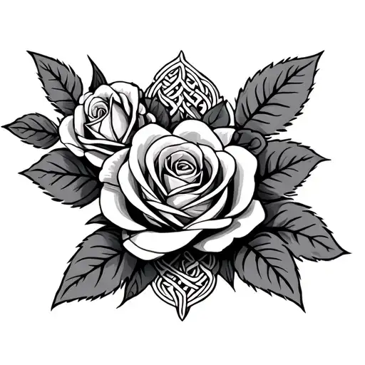 Roses Celtic Family Heartbeat