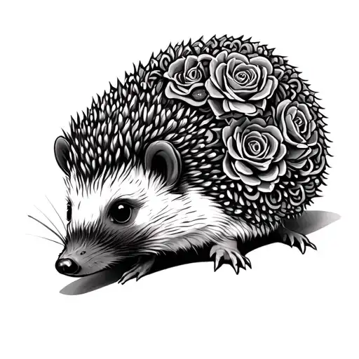 Rose Celtic Family Hedgehog