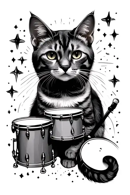 Cosmos Cats And Drums
