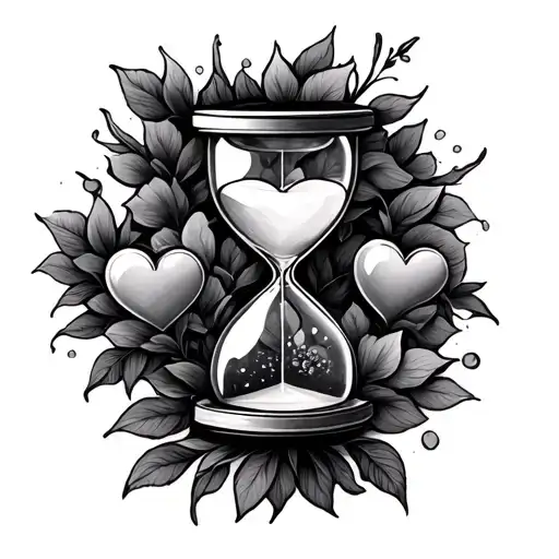 Hearts Snd Hourglass