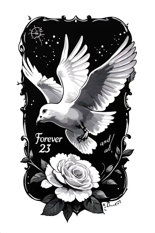 Forever 23 And A Dove Flying Away