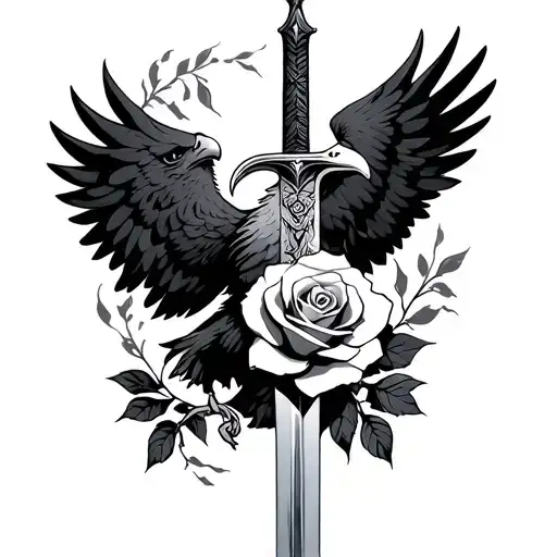 Eagle Rose Sword
