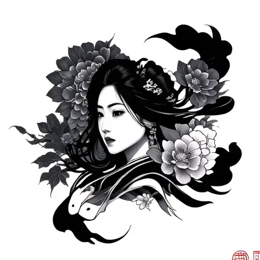 Japanese Theme Shoulder