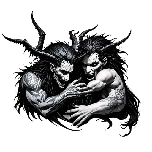 Anjos And Demons Confer Of