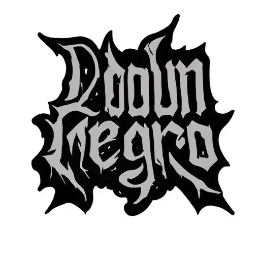 The Word Negro Down Going Down The Shin Starting At The Knee