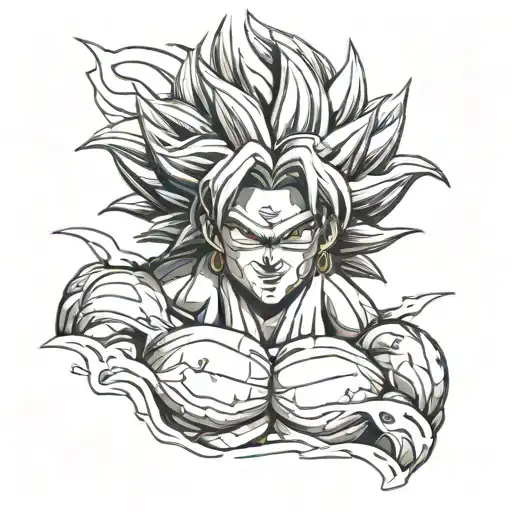 Broly Dragon Ball Transforming
