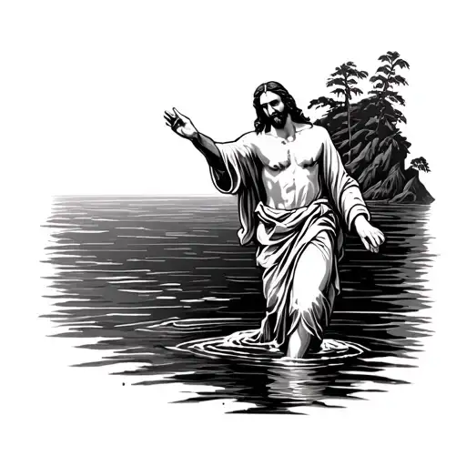 Jesus Walking On Water