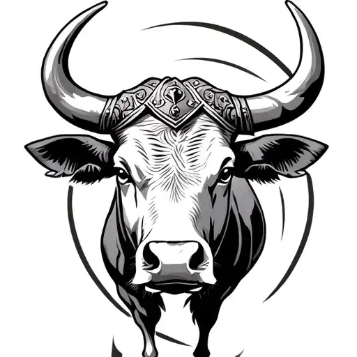 Bull And Matador Symbolic