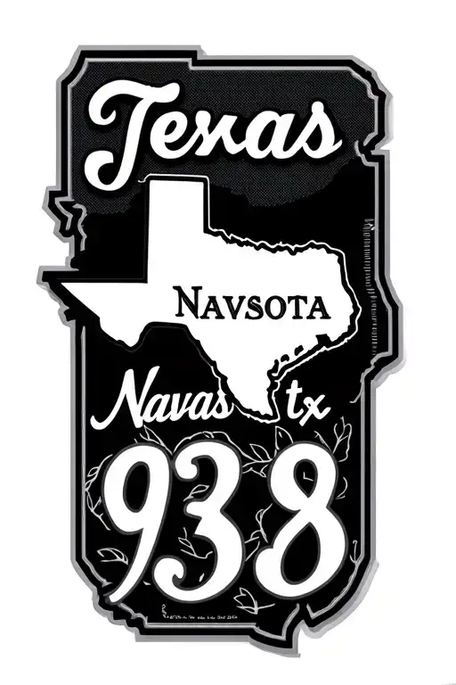 Texas Sign With Navasota Tx And 936