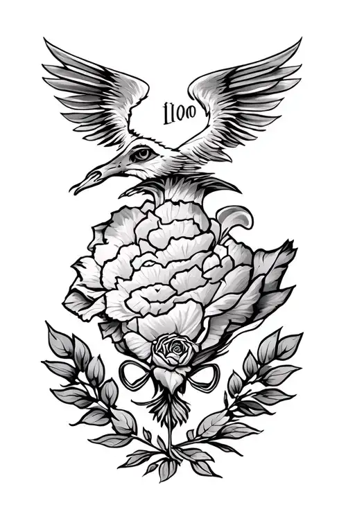 Small Albania Tattoo Design Inspired