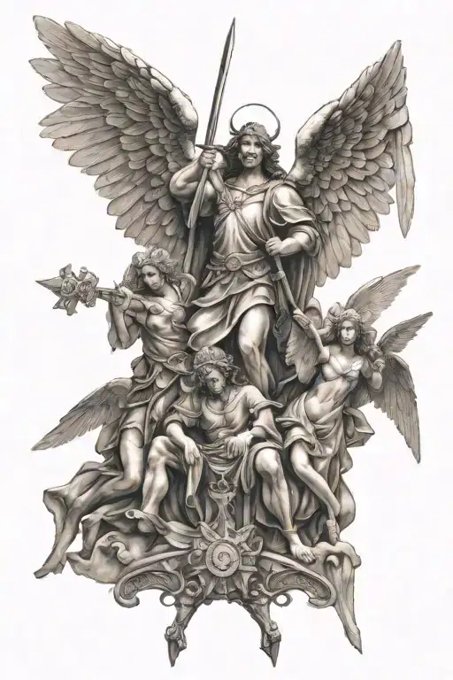 Angels And St Michael