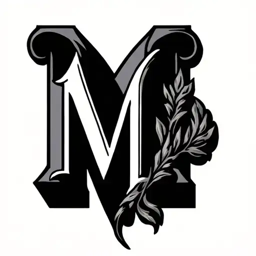 Teady With Letter M