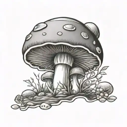 Mushroom Sleeping