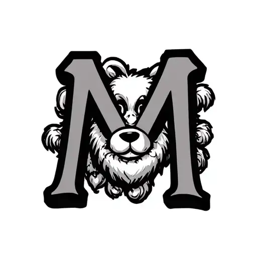 Teady With Letter M