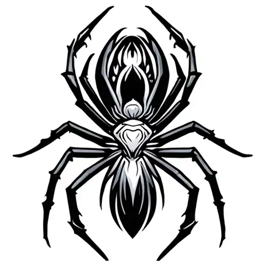 Tribal Style Spider