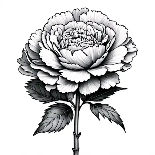 Carnation With Carol Anna In Stem