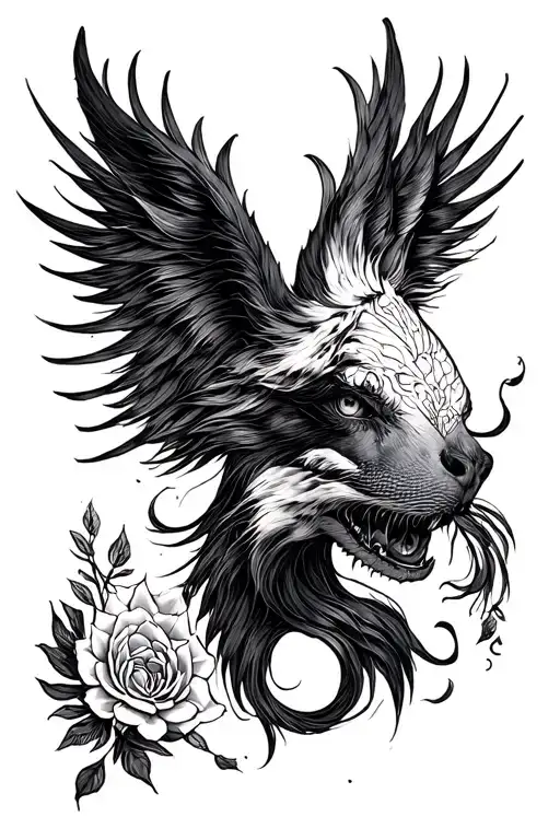 Espiritu Del Extasis En Blackwork Tattoo Inspired