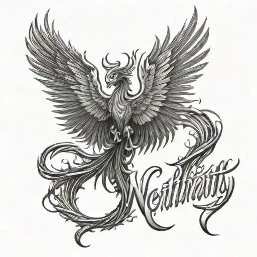 Name Writing 'Nethravathy ' Igy6' Phoenix Rising