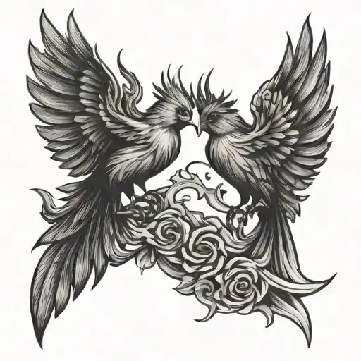 The Phoenix And The Swallow Bird