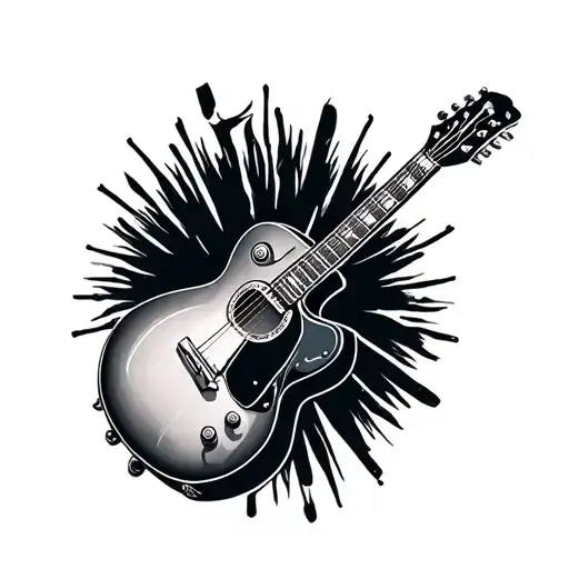 Memorabilia For Dad Country With Guitar