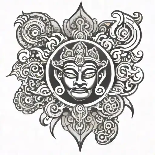 Nepali God Symbol