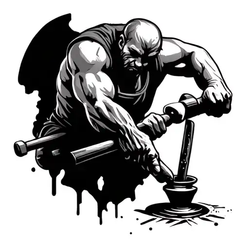 Blacksmith Hammering