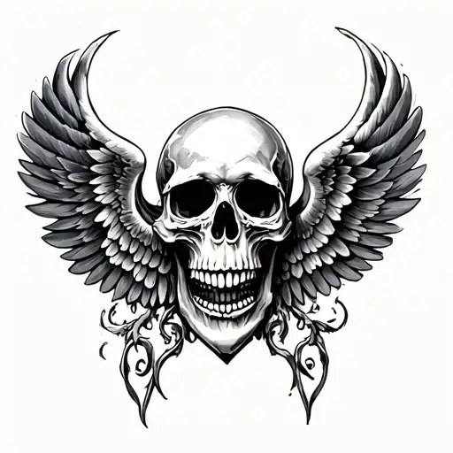 Skull Wings
