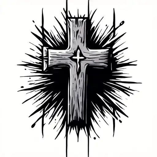 Small Wooden Cross