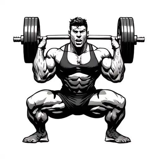 Olympic Weightlifter Snatch