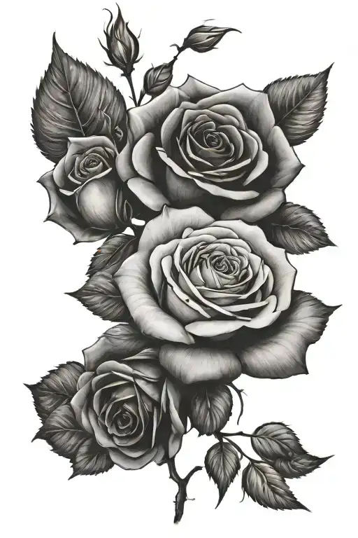 Milan With Roses Blooming