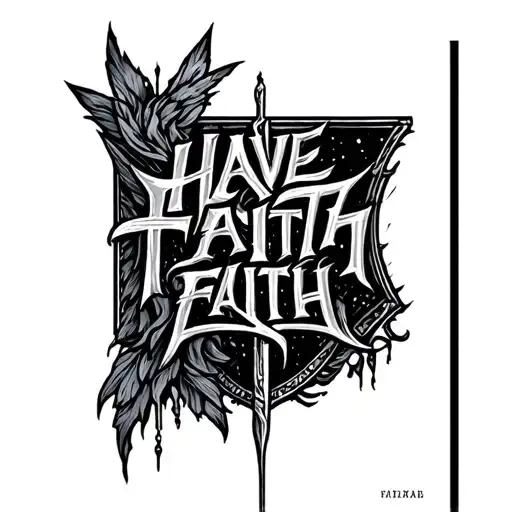 Have Faith Word Bearer