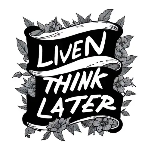 Live Now Think Later