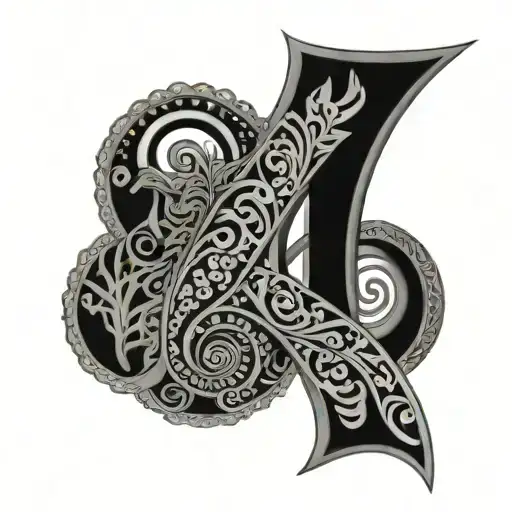 Ghafitti Letters Paisley