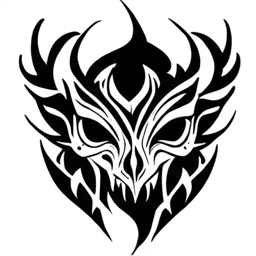 Tribal Tattoo For An Uncle And Nephew