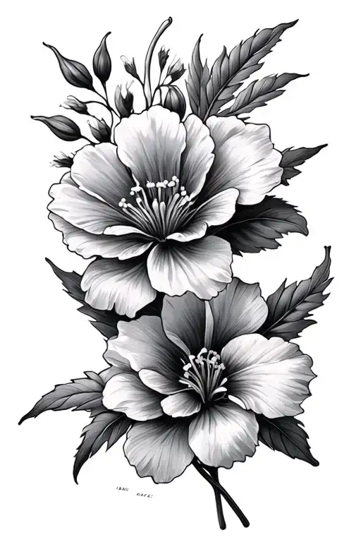 Birth Flowers With Names