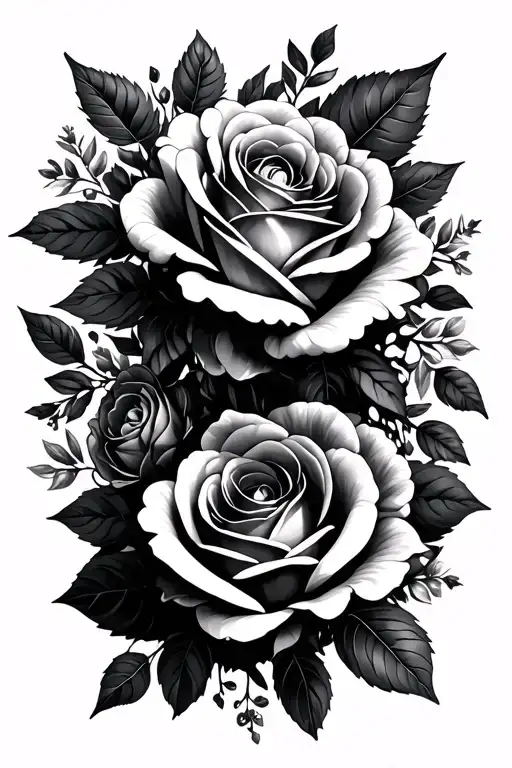 Assorted Florals And Roses