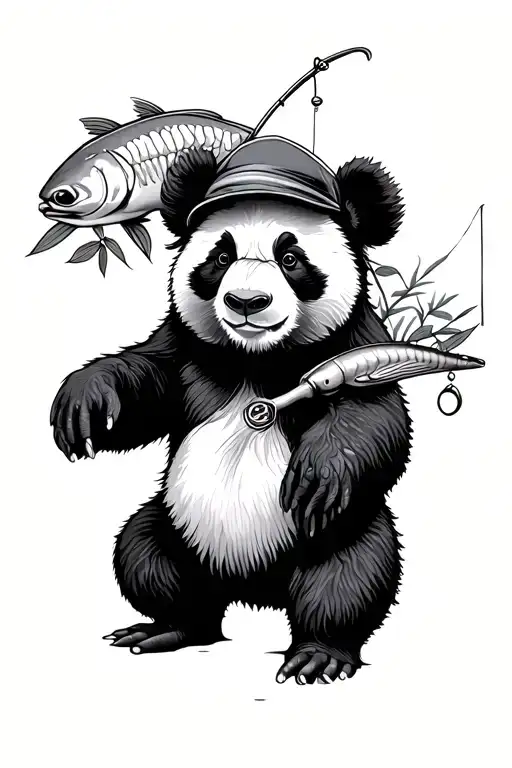 Panda Fishing