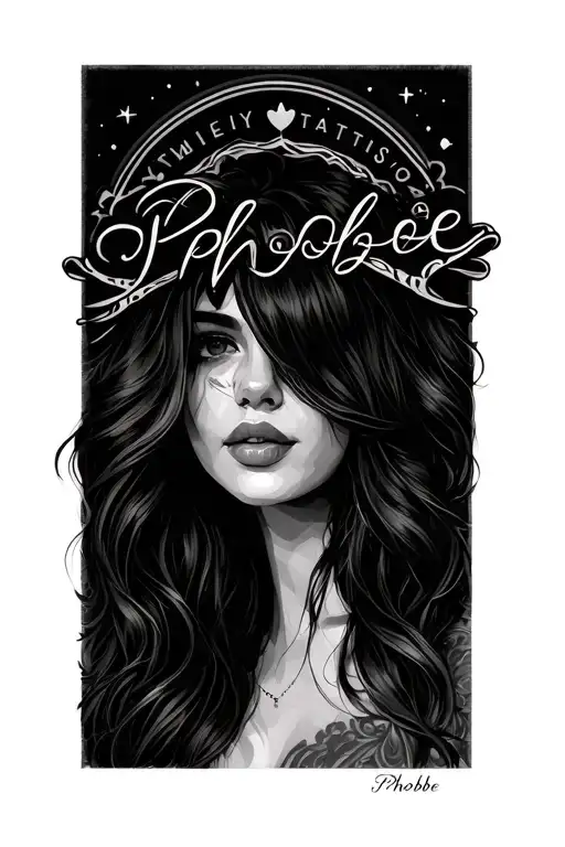 Name Tattoo Phoebe