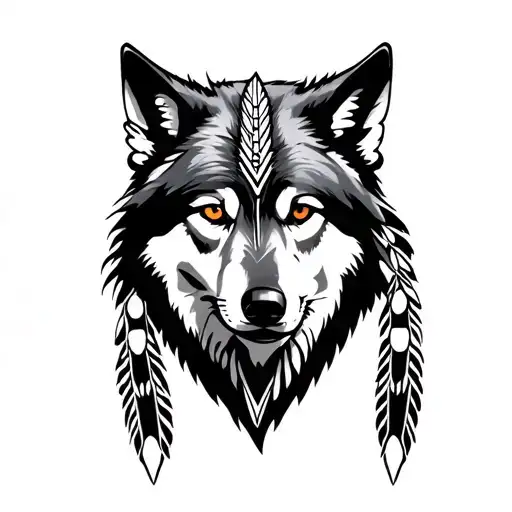 Native American Wolf