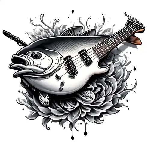 Bass Tattoo To Honor My Father