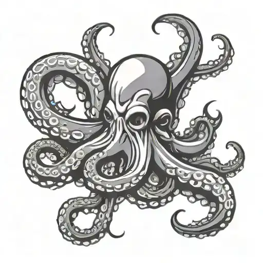 Octopus Sports Team Logo