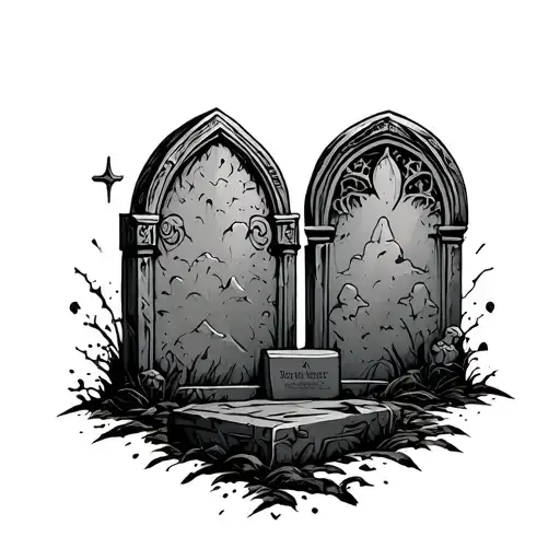 Two Tombstones At The Wrist
