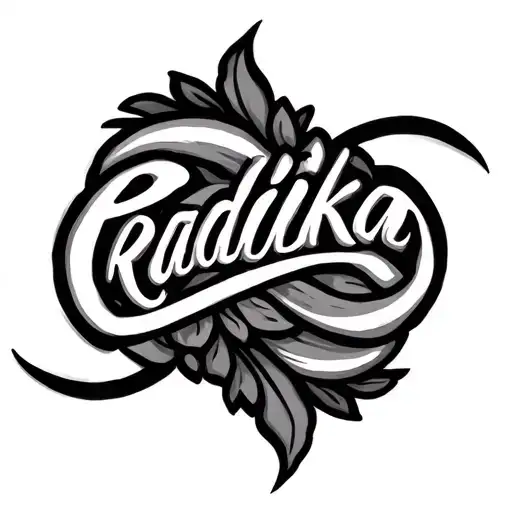 Radhika Name Band