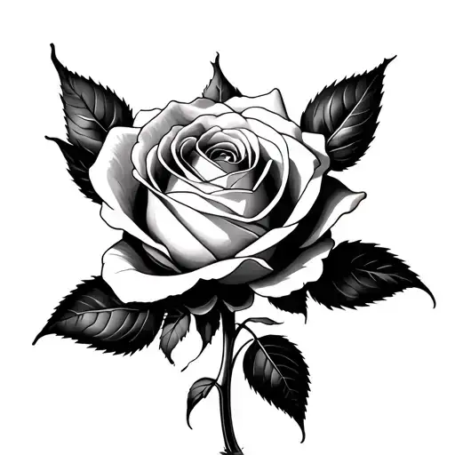 The Soul Of A Rose As If It Is A Human Coming Out Of The Rose