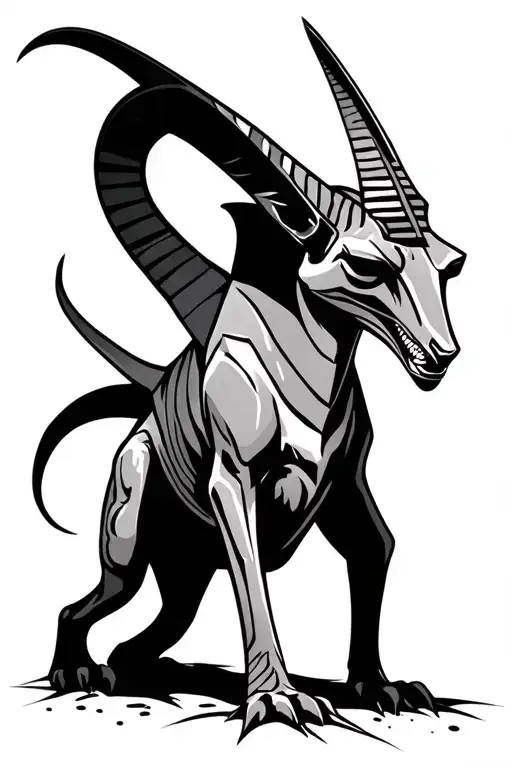 Raging Anubis Trash Polka Style