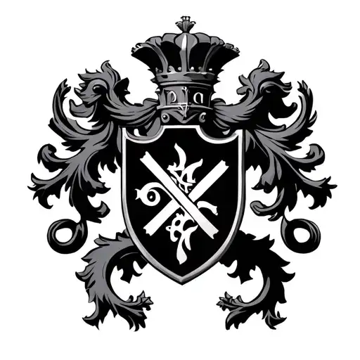 Strecker Coat Of Arms Royalty Heraldry