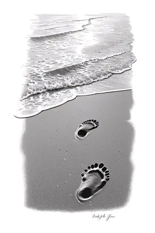 Footprints In The Sand
