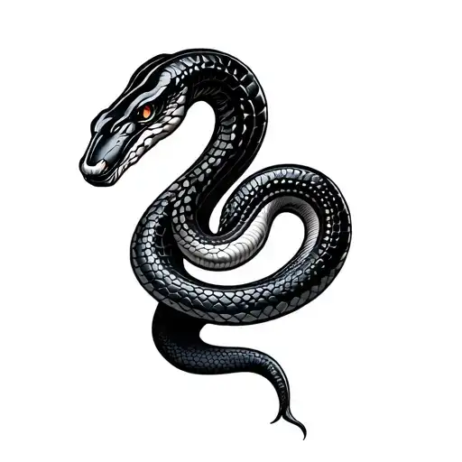 Snake Body Shaped Like